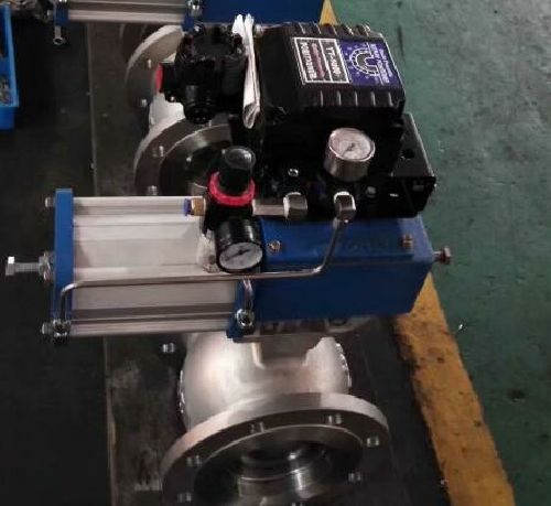 不鏽鋼氣動(dòng)調節球閥 不鏽鋼氣動調節球閥