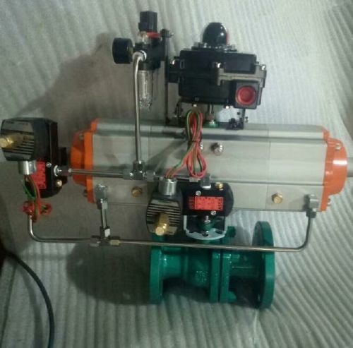 氣動碳鋼法蘭球閥_氣動球閥 氣動碳鋼法蘭(lán)球閥_氣動球閥