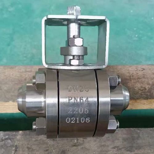 2205鍛造雙相鋼焊接球閥 2205鍛造雙(shuāng)相(xiàng)鋼焊接球閥