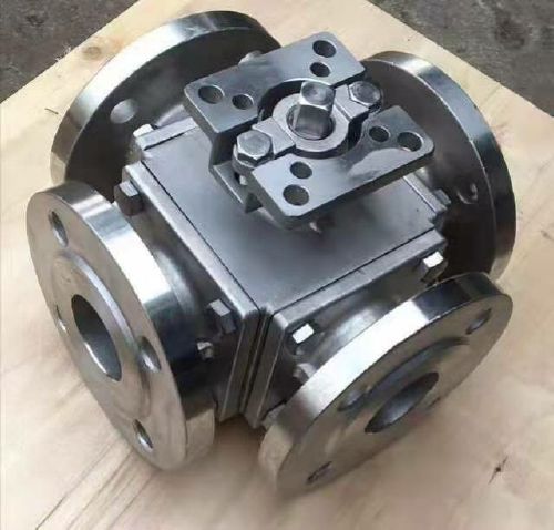 2507雙(shuāng)相鋼高平台四通球閥 2507雙相鋼高平台四通球閥